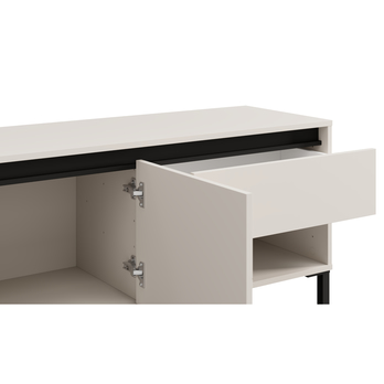 TV stolík MARRON 2 kašmírová/čierna 4