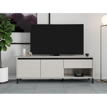 TV stolík MARRON 2 kašmírová/čierna 1