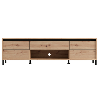 TV stolík MARRON 3 dub artisan/čierna 3