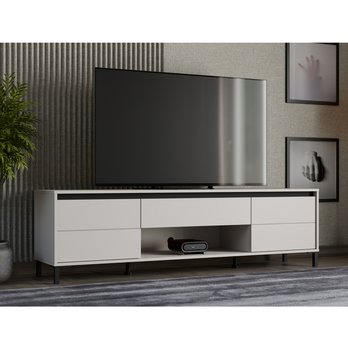 TV stolík MARRON 3 kašmírová/čierna 1