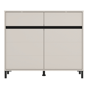 Komoda MARRON II kašmírová/matná čierna 3