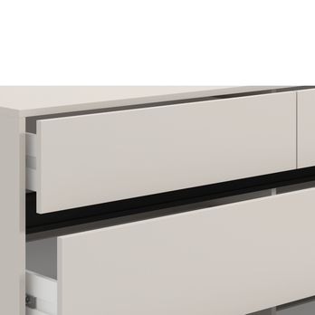 Komoda MARRON IV kašmírová/matná čierna 5