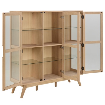 Vitrína MARTE 140 dub 2