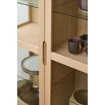 Vitrína MARTE 140 dub 6