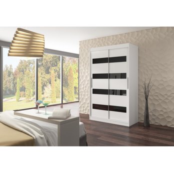 Šatníková skriňa MARTELL biela 1