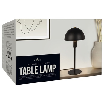 Stolná lampa MARY čierna 2