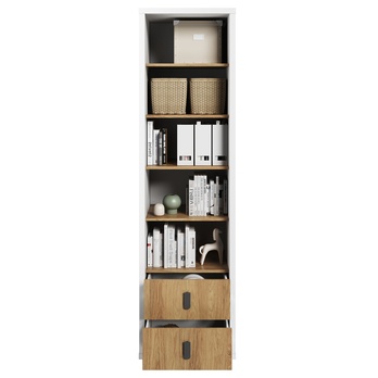 Regál MASSI 03 dub hikora/biela 3