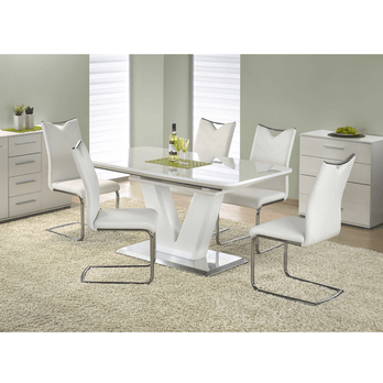 Jedálenský stôl MASTROL biela 1