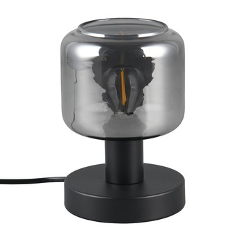 Stolná lampa MATARO sklo/čierna 1
