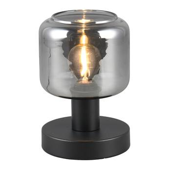 Stolná lampa MATARO sklo/čierna 2