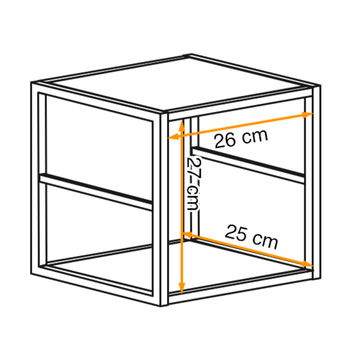 Regál MATCH RM5 čierna 1