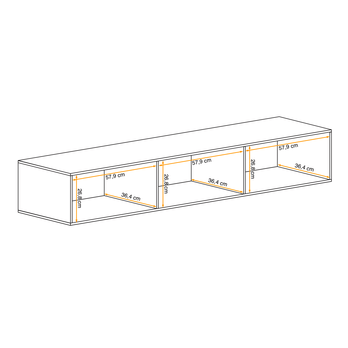TV komoda MATCH RTV1 dub wotan 5