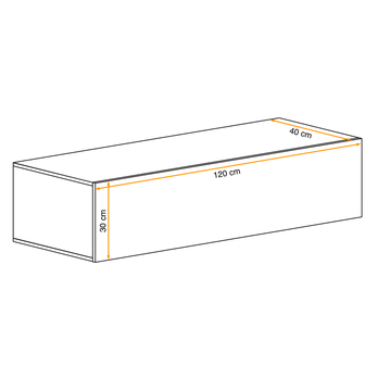 TV komoda MATCH RTV2 dub wotan 6
