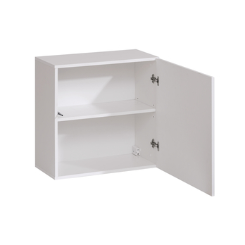 Obývacia stena MATCH V biela/biela vysoký lesk 2