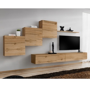 Obývacia stena MATCH X dub wotan 1