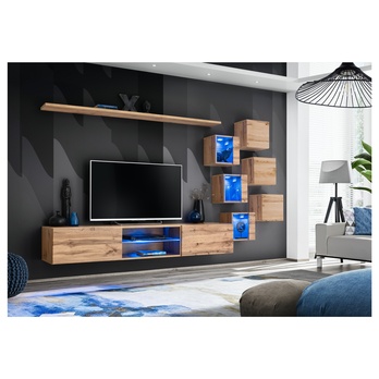 Obývacia stena MATCH XXI dub wotan 1