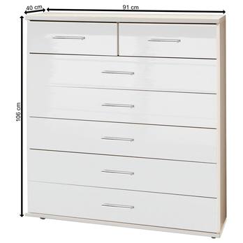 Komoda MATLA 319/T03 biela 1