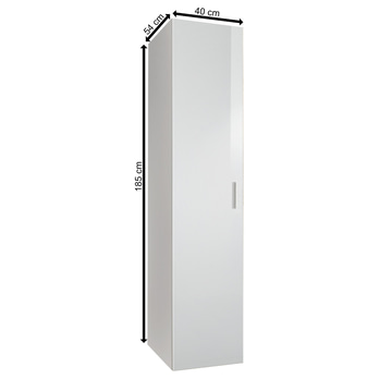 Skriňa MATLA 646, biela, šírka 40 cm 2