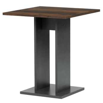 Jedálenská zostava MATTIS II staré drevo/biela/čierna 2