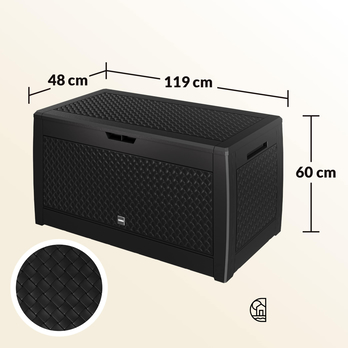 Záhradný box MATUBA antracitová 18