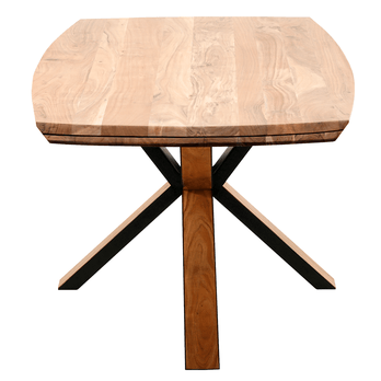 Jedálenský stôl MAVERICK akácia, 180x100 cm 2