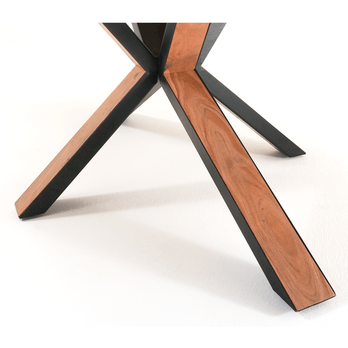 Jedálenský stôl MAVERICK akácia, 180x100 cm 4