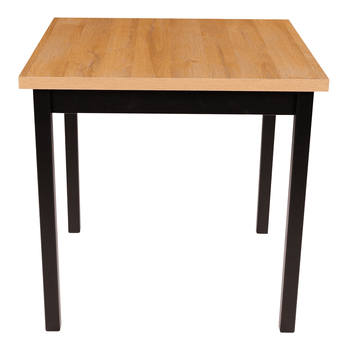 Jedálenský stôl MAXIM 9 dub/čierna 1