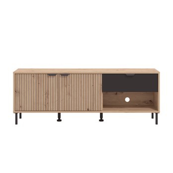 TV komoda MAYENNE dub artisan/čierna 4