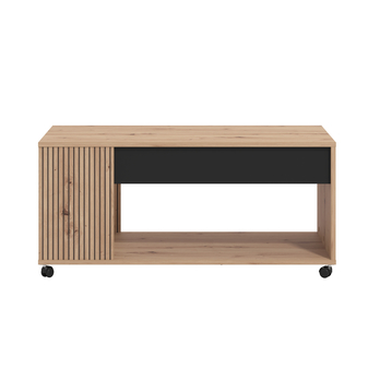 Konferenčný stolík MAYENNE dub artisan/čierna 3