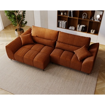 Sedacia súprava MEDA ľavá, oranžová 9