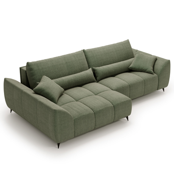 Sedacia súprava MEDA ľavá, machová 5