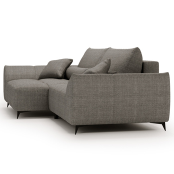 Sedacia súprava MEDA ľavá, grafitová 6