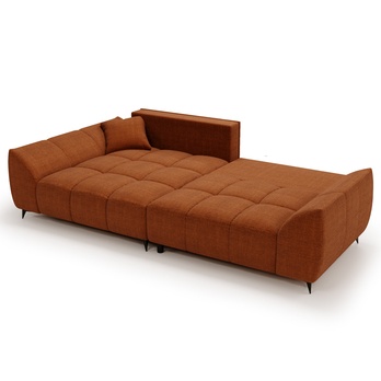 Sedacia súprava MEDA ľavá, oranžová 2