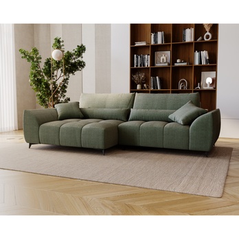 Sedacia súprava MEDA ľavá, machová 1