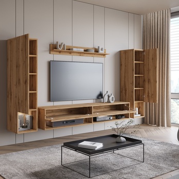 Obývacia stena MÉDEA II dub wotan 3