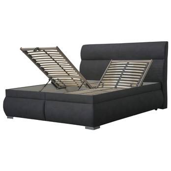 Posteľ MEDINE antracitová, 160x200 cm 1