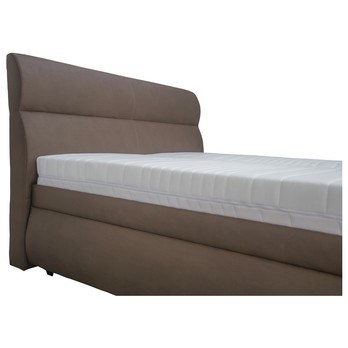 Posteľ MEDINE tmavohnedá, 160x200 cm 2