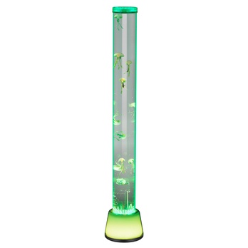 Stojacia lampa MEDUSA sivá/priehľadná 1