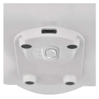 Detská nočná lampa MEDVEĎ biela 5