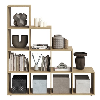 Regál MEGA 2 dub artisan 3