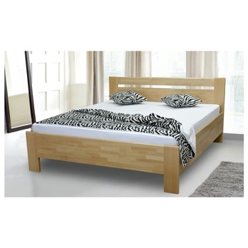 Posteľ s výklopným roštom MEGAN LUX buk, 180x200 cm 1