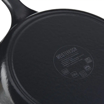 Liatinová panvica MEISTERKOCH OPUS čierna, priemer 20 cm 6
