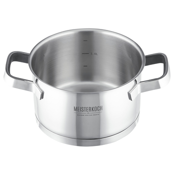 Sada hrncov MEISTERKOCH RADIUS 7 ks (3 hrnce, 1 rajnica, 3 pokrievky) 13