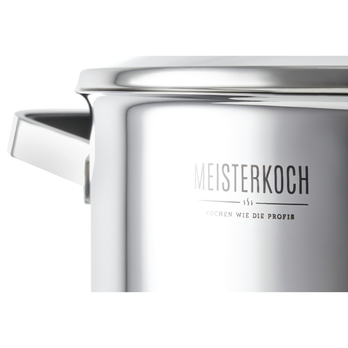 Sada hrncov MEISTERKOCH RADIUS 7 ks (3 hrnce, 1 rajnica, 3 pokrievky) 15