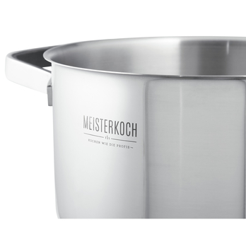 Sada hrncov MEISTERKOCH RADIUS 7 ks (3 hrnce, 1 rajnica, 3 pokrievky) 18