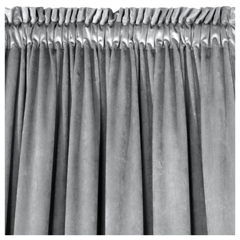 Záves MELANIE 2 sivá, 140x270 cm 3