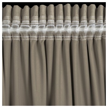 Záves MELANIE 2 hnedá, 140x270 cm 3