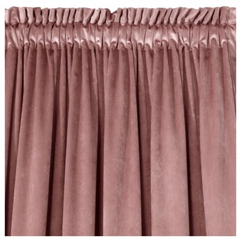 Záves MELANIE 2 tmavoružová, 140x270 cm 2