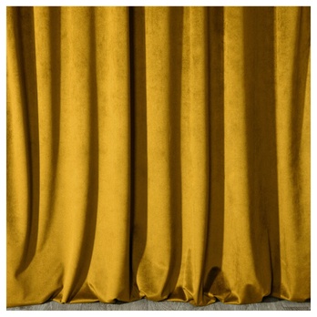 Záves MELANIE 2 horčicová, 140x270 cm 4