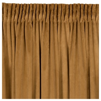 Záves MELANIE 2 medová, 140x270 cm 2